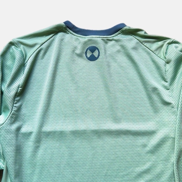 Nike Dri-FIT Sport Clash Mesh Tee – Mint Green – Long Sleeve – Men's Medium - Picture 13 of 13